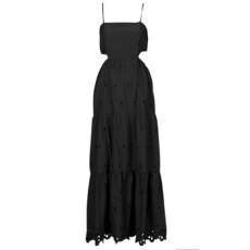 Desigual Hosszú ruhák VEST_MALVER Fekete EU M
