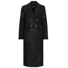 Desigual Kabátok PATCH BLACK Fekete EU M