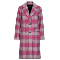 Desigual Kabátok PINKCHECK Rózsaszín EU XL