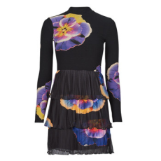 Desigual Rövid ruhák VEST PENSEE LACROIX Fekete EU L