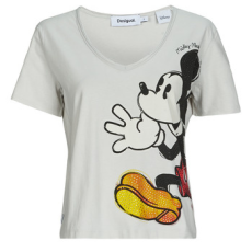 Desigual Rövid ujjú pólók MICKEY JOKER Fehér EU M