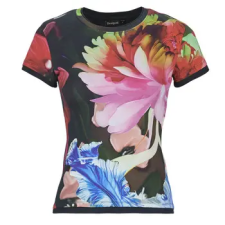 Desigual Rövid ujjú pólók MULTIFLOWERS LACROIX Sokszínű EU L női póló