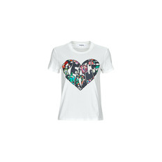 Desigual Rövid ujjú pólók TS_COR Fehér EU S
