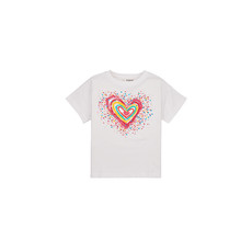 Desigual Rövid ujjú pólók TS_HEART Fehér 7 / 8 éves