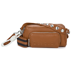 Desigual Válltáskák BAG HALF LOGO FW24 PRADES CONT Barna Egy méret
