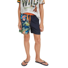 Desigual Waterpolo sötétkék fiú úszónadrág gyerek fürdőruha