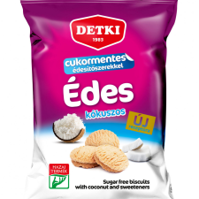 Detki cukormentes kókuszos omlós keksz 180 g csokoládé és édesség