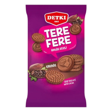 Detki Keksz DETKI Tere-Fere omlós kakaós 180g csokoládé és édesség