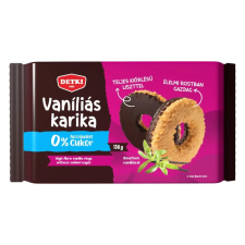 Detki vaníliás karika hozzáadott cukor nélkül - 150 g csokoládé és édesség