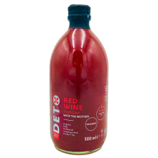 Deto bio szűretlen vörösbor ecet "anyaecettel" 500 ml olaj és ecet