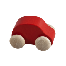 Detoa fa kisautó színes 1 db piros készségfejlesztő