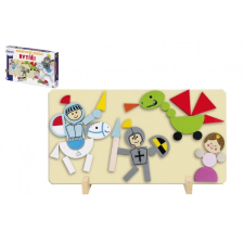 Detoa mágneses kirakó lovagok puzzle, kirakós