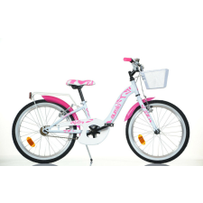 Detský bicykel Dino Bikes 204R biele 20" dievčenské gyermek kerékpár