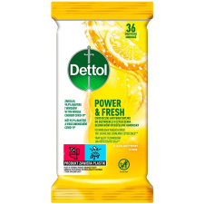 Dettol antibakteriális felülettisztító, citrom illatú, 36 darab tisztító- és takarítószer, higiénia