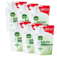 Dettol folyékony Szappan Utántöltő Aloe Vera E-vitaminnal 6x500ml tisztító- és takarítószer, higiénia