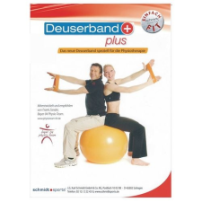  DEUSERBand Plus Erősítő Gumiszíj Közepes (fitness szalag, 5 cm széles, átm. kb. 28 cm, Gumiszalag Hurok, Gumihurok)* gumiszalag