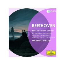 DEUTSCHE GRAMMOPHON Maurizio Pollini - Beethoven: Favourite Piano Sonatas - Pathétique, Moonlight, Tempest, Waldstein, Appassionata, Les Adieux (Cd) klasszikus