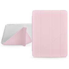 Devia Apple iPad Air 4 (2020)/iPad Air 5 (2022) 10.9/iPad Pro 11 (2022) tablet tok    (Smart Case) on/off funkcióval, Apple Pencil tartóval - Gremlin Series Case WithPencil Slot - pink (ST378867) tablet tok