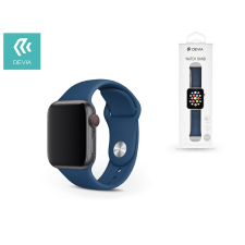 Devia Apple Watch lyukacsos sport szíj - Devia Deluxe Series Sport Band - 38/40 mm - blue okosóra kellék