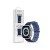 Devia Apple Watch szilikon sport szíj - Deluxe Series Sport6 Silicone Two-tone Watch Band - 42/44/45/49 mm - blue