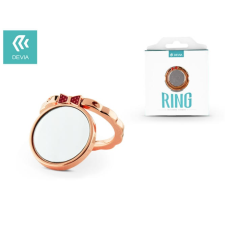 Devia Devia ring holder/szelfi gyűrű és kitámasztó - Devia Finger Hold Butterfly - rose gold mobiltelefon kellék