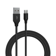 Devia EC Gracious 2.1A USB Type-C 2M Adatkábel - Fekete mobiltelefon kellék