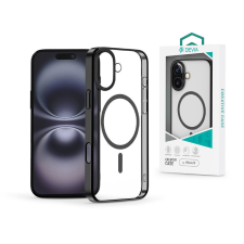 Devia Glimmer Magnetic Series tok - Apple iPhone 16 - fekete tok és táska