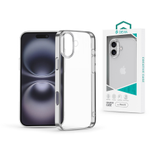 Devia Glimmer Series tok - Apple iPhone 16 - ezüst tok és táska