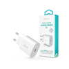 Devia hálózati töltő adapter Type-C bemenettel - 20W - Devia Rocket Series PD3.0Quick Charger - fehér (ST351235)