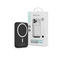Devia Kintone V2 Vezeték nélküli Powerbank 5000mAh fekete power bank