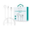 Devia mágneses töltőkábel Apple Watch órához + USB-A - Lightning kábel - Devia Smart Series 2in1 Charging Cable for Apple Watch - fehér (ST394690)