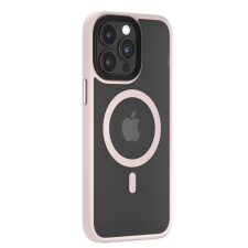 Devia Pino MagSafe hátlaptok iPhone 15 rózsaszín tok és táska