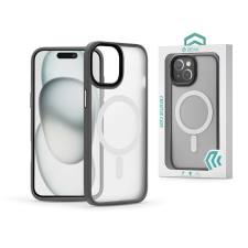 Devia Pino Series Magnetic ütésálló tok - Apple iPhone 15 - szürke tok és táska