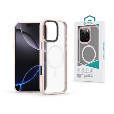 Devia Pino Series Magnetic ütésálló tok - Apple iPhone 16 Pro Max - pink tok és táska