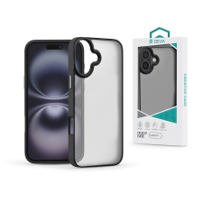 Devia Pino Series ütésálló tok - Apple iPhone 16 - fekete tok és táska