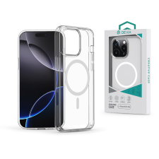 Devia Pure Clear Magnetic Shockproof szilikon tok - Apple iPhone 16 Pro Max - átlátszó tok és táska