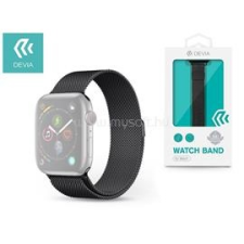 Devia ST325052 Apple Watch fekete fém óraszíj (ST325052) okosóra kellék
