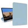 Devia Tablet tok (Smart Case) on/off funkcióval Apple Pencil tartóval mágneses töltővel Apple iPad 10.2 (2019/2020/2021) kék