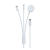 Devia töltőkábel 3in1 (Type-C - lightning/Type-C, Apple Watch töltő, 7.5W, wireless, 120cm) FEHÉR (EA520_W) (EA520_W)