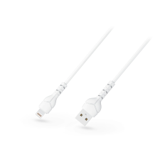 Devia USB - Lightning adat- és töltőkábel 1 m-es vezetékkel - Devia Kintone Cable V2 Series for Lightning - 5V/2.1A - white - ECO csomagolás mobiltelefon kellék