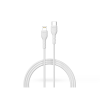 Devia USB Type-C - Lightning adat- és töltőkábel 1 m-es vezetékkel - Devia      Kintone Series Type-C to Lightning PD Cable - 27W - fehér - ECO csomagolás (ST394591)