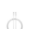Devia USB Type-C - USB Type-C adat- és töltőkábel 1,5 m-es vezetékkel - Devia   Smart Series 100W C To C PD Cable - 100W - fehér (ST379536)