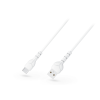 Devia USB - USB Type-C adat- és töltőkábel 1 m-es vezetékkel - Devia Kintone Cable V2 Series for Type-C - 5V/2.1A - white - ECO csomagolás