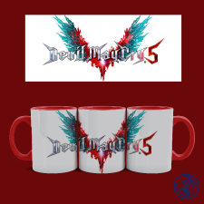 Devil May Cry 5 bögre (Piros) ajándéktárgy