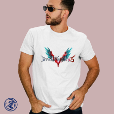  Devil May Cry 5 logo férfi póló ajándéktárgy