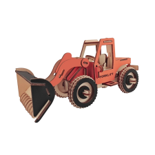 dřevěn 3d puzzle kotrógép puzzle, kirakós