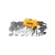 Dewalt Dugókulcs készlet 108 részes