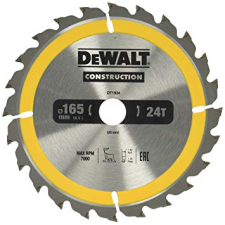 Dewalt fafűrésztárcsa 165mm 20mm 30z DT1935 (DT1935-QZ) fűrészlap