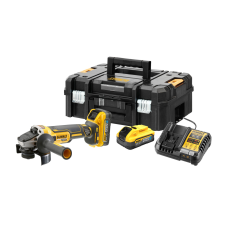 Dewalt Sarokcsiszoló, akkus 18V 125 mm laposfejű 2 db 5.0 Ah - DeWalt sarokcsiszoló