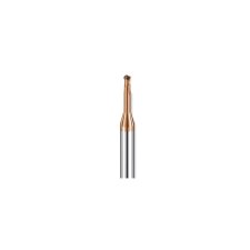 DHF 1,5mm gömbvégű 2 élű keményfém mikro maró 60HRC-ig - DHF - LNB1510 barkácsgép tartozék